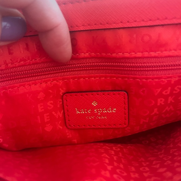 Kate Spade Vibrant Red Crossbody Bag - Picture 5 of 11
